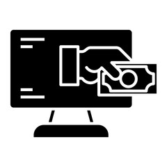 online payment Solid icon