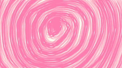 Abstract pink curves and straight lines on white background. Наnd drawn