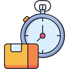 Just In Time Production Sticker