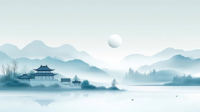 山水画 Images – Browse 1,485 Stock Photos, Vectors, and
