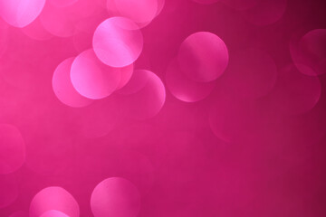 Pink background with many small circles