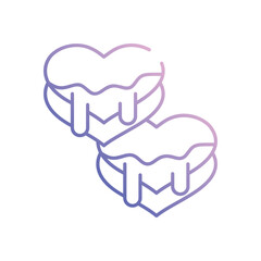 Chocolate  vector icon stock illustration