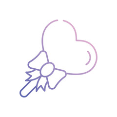 Candy vector icon stock illustration