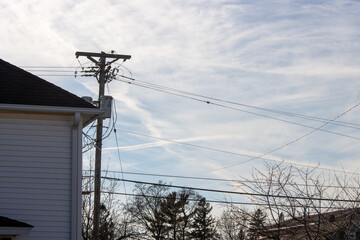 high voltage power lines