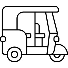 Auto Pedicab Icon