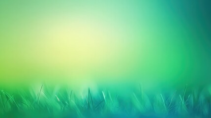 Obraz premium A Soft Green Meadow Blurred Background