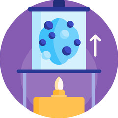 burner Illustration on a white background.