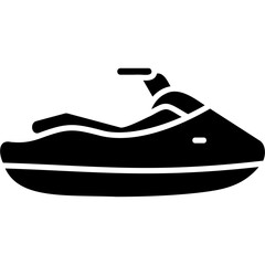 Naklejka premium Jet Ski Icon