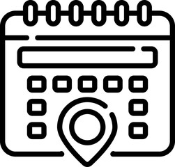 deadline Illustration on a white background.