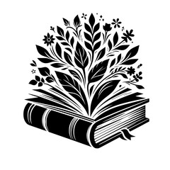 Literary Bloom: A Floral Interpretation of Knowledge and Growth