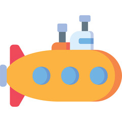 Submarine Illustration