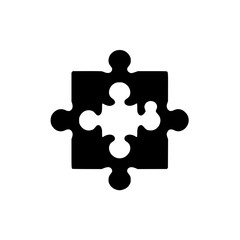 Monochrome Puzzle: Symbol of Integration, Collaboration, and Solution