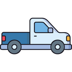 Fototapeta premium Pickup Truck Sticker