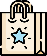 souvenir Illustration on a white background.