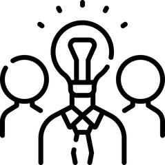 teamwork Illustration on a white background.