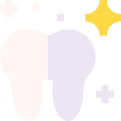 tooth Illustration on a white background.