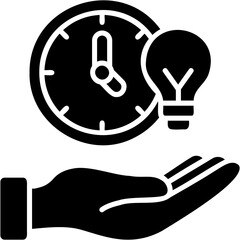 Time Saving Strategies Icon