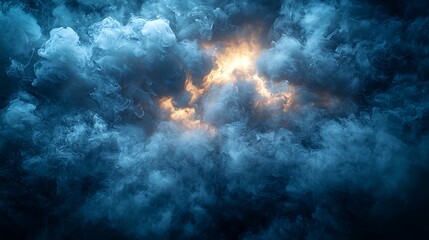 Fototapeta premium Abstract blue swirl energy background