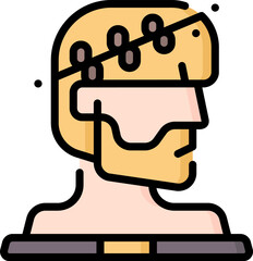 sculpture Illustration on a white background.