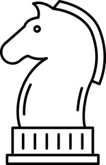 chess piece Illustration on a white background.