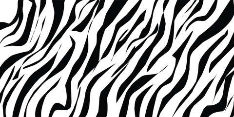 Zebra tiger ski fabric pattern vector  (20240911050511).eps