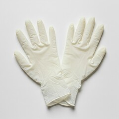 surgical equipment on white background