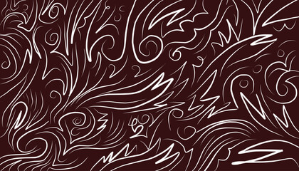 Abstract ornament line natural shape (20241104092423).eps