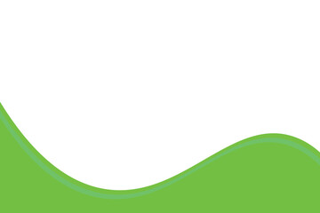 abstract green wave background