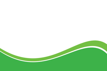 abstract green wave background