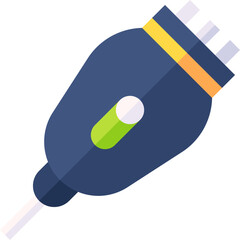 electric shaver Illustration on a white background.