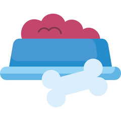 Pet Bowl Illustration