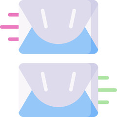 messaging Illustration on a white background.