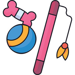 Pet Toy Sticker