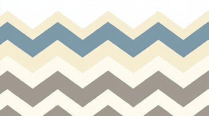 Elegant Zigzag Pattern Wallpaper Design