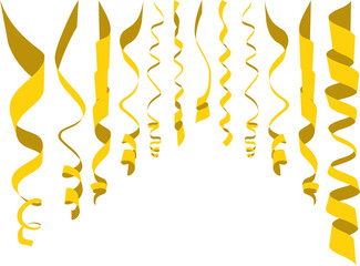 Gold Confetti Decoration