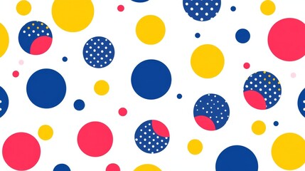 Colorful Circle Pattern Design