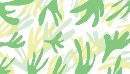 Naklejka premium Floral patterns two tone (20241114094725).eps