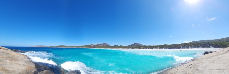 Obraz premium Hellfire Bay in Cape Le Grande National Park near Esperance, Western Australia