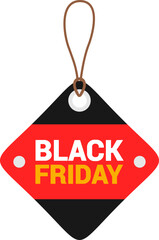 Black Friday Tag Label
