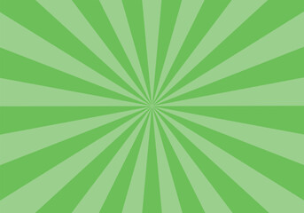 シンプルな集中線背景素材イラスト黄緑