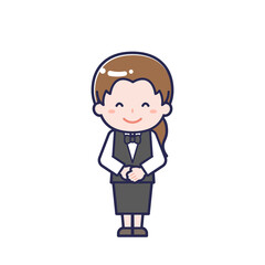 ホールスタッフ／女性 01