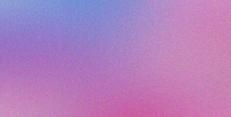 Fototapeta premium Purple Pink gradient background with texture overlay noise, effect, natural style