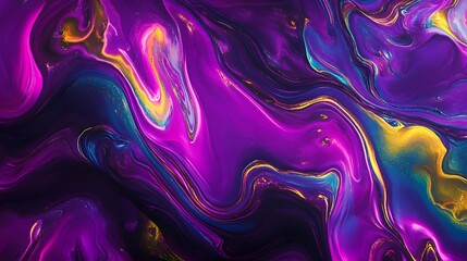 Fototapeta premium Beautiful abstract liquid artwork with swirling colors and blended forms