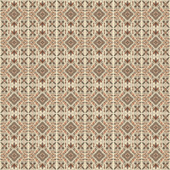 Aztec pattern for textile design