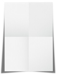 Realistic blank paper posters mockup with shadow isolated on background. A4 size sheet design wrinkled leaflet template for presentation artwork, flyer, brochure, picture, ads, banner