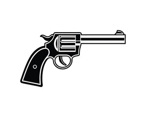 Gun illustration, Gun vector Design