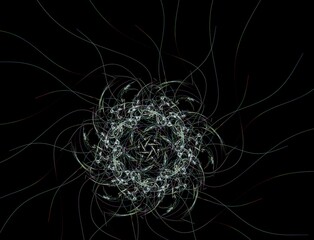 Imaginatory fractal abstract background Image