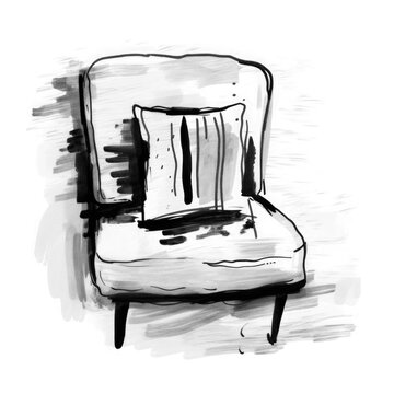 recommend clip art: PNG Furniture cushion armchair drawing sketch.