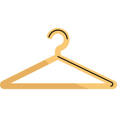 Online Shopping icon Flat clothes hook
