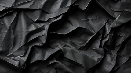 Abstract black paper background or texture.